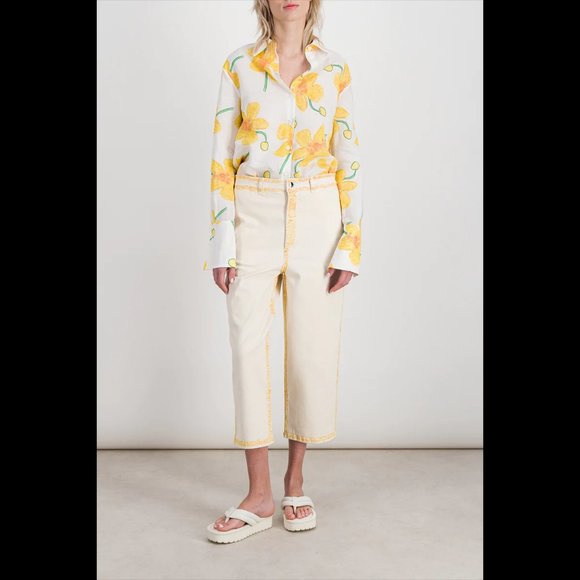 NWT Marni Boyfriend Jeans with Painted Edges size 38 (4) - Picture 2 of 11